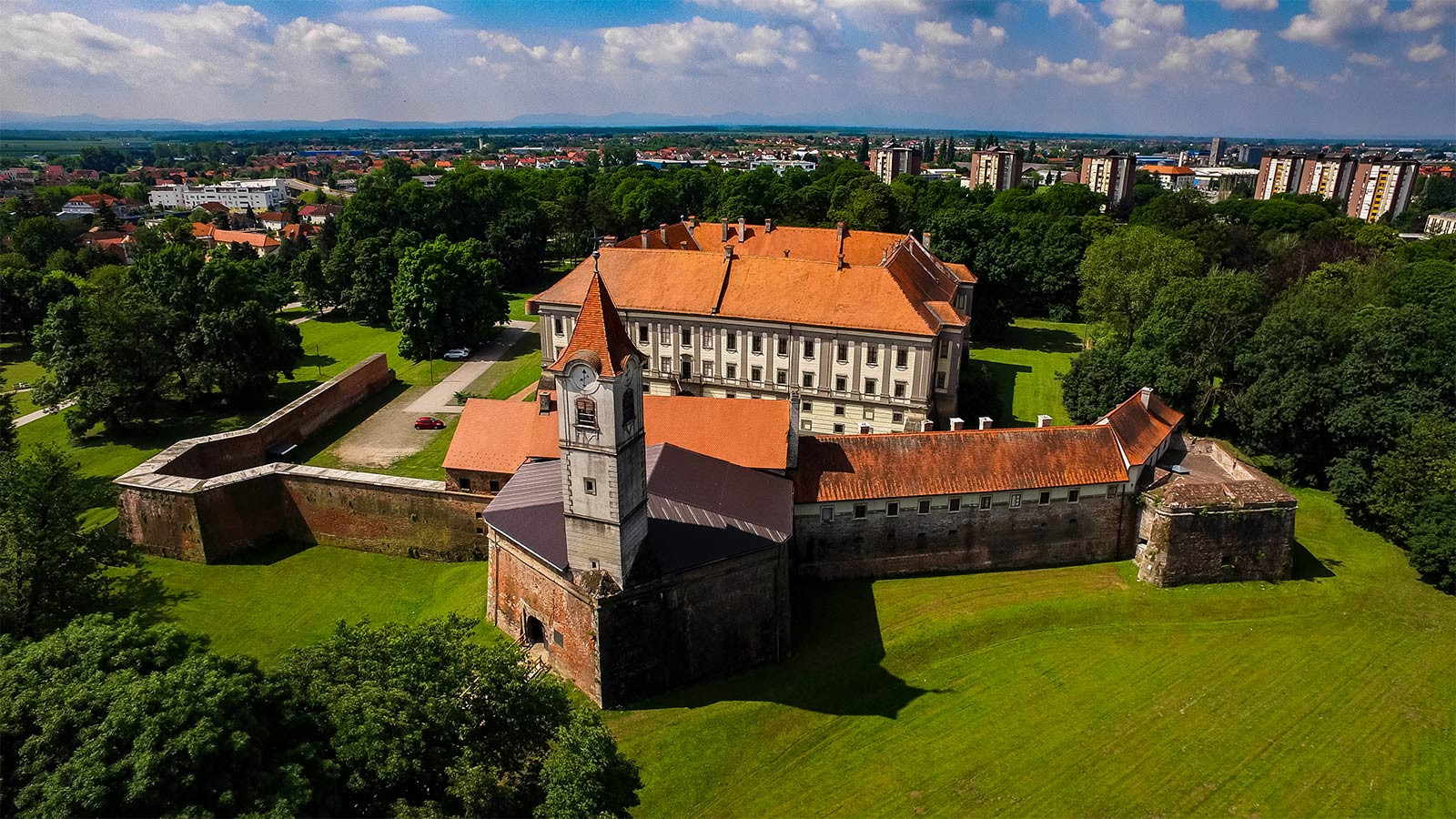 Castle Zrinski in Čakovec.